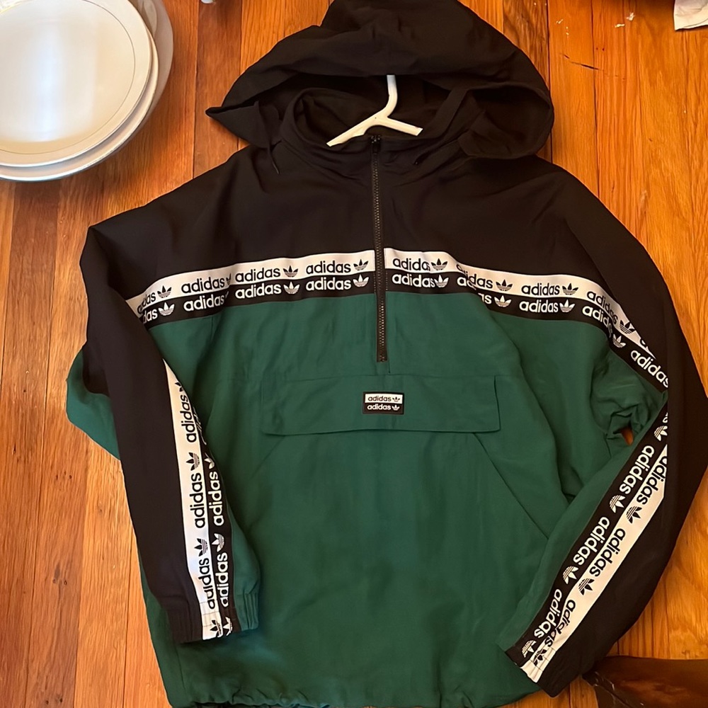 Adidas originals Men’s half zip windbreaker